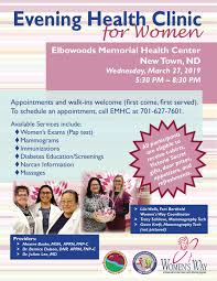 Evening Health Clinic For Women Mha Nation