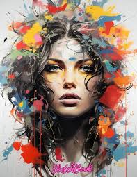 Professional Graffiti Girl Sketch Book: Beautiful Colourful Sketch book, A  Perfect gift for anyone who loves Drawing, Sketching, Street Art, Still ...