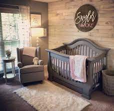 Rustic chic nursery themes will never go out of style. 37 Nursery Ideas Neutral Rustic Grey Exposed 27 Easy And Cozy Baby Room Ideas For Girl And Boys Baby Girl Nursery Room Nursery Baby Room Girl Nursery Room