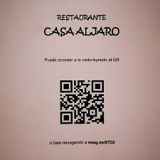 Create unlimted qr codes without any registration. Este Es Nuestro Qr Escanearlo Y Vereis Todos Nuestros Servicios Bild Von Restaurante Casa Aljaro Castellon De La Plana Tripadvisor