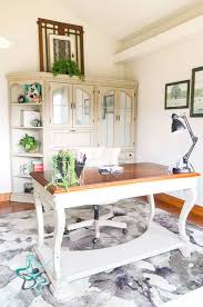 Office decorating ideas on a budget home office decor check out this farmhouse style home office decor with a rustic desk love it computer home office. Amazing Budget Friendly Home Office Makeover Designed Decor