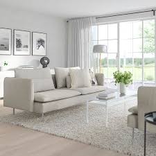 Soderhamn 3 Pers Sofa Viarp Beige Brun Ikea Apartment Sofa Ikea Sofa