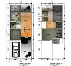 Desain rumah minimalis 2 lantai type 36 36 6 21 21 60 45 90 27 contoh denah rumah 2 lantai terlengkap 2018. Desain Interior Rumah Type 36 2 Lantai