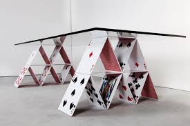Thinking house of cards to eat? House Of Cards Table By Mauricio Arruda Yatzer