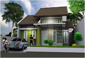 Halaman belakang yang berada di lantai 2 dapat digunakan untuk membuat taman minimalis. View Desain Rumah Minimalis Hijau Pictures Sipeti