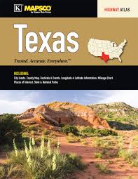 Texas State Road Atlas Kappa Map Group 9780762584833