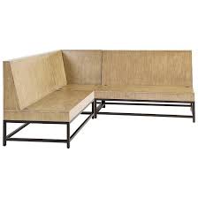 The seating modules are easy to customize and arrange to fit any dining space or breakfast nook. Blue And White Ryland Modular Banquette Set