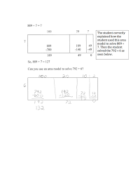 She scaffolds this approach by decompo. Dividing Using An Area Model Students Are Asked To Interpret A Division Problem With A One Digit Div