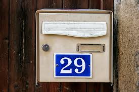 It is not our actual location address. French Mailbox Number 29 Photograph By Georgia Fowler