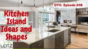They provide a smooth and natural finish to the kitchen island and can be mixed with square and rectangle shapes. Kitchen Island Ideas And Shapes Youtube