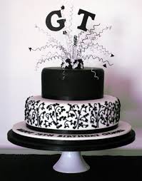 Black And White Cake Ideas For 18th Birthday Cake Idea Only If The Solid Black Was Pruple And There Was No Letters On It Cool Birthday Cakes 18th Birthday Cake 18th Birthday Cake For Girls