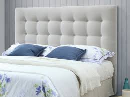 Tete De Lit Capitonnee Francesco 140 Cm Tissu Beige Tete De Lit Capitonnee Lit Capitonne Tete De Lit En Tissu