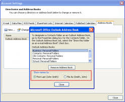 Ascending will put the list in alphabetical order, and descending. Tip 716 Change Address Book Sort Order Outlook Tips