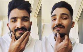Chennai super kings/instagram mahendra singh dhoni's poker face, virat kohli's raw. Ipl 2020 Devdutt Padikkal Follows Ab De Villiers Footsteps Takes Up The Break The Beard Challenge