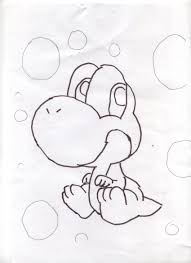 Baby yoshi coloring page from yoshi category. Baby Yoshi By Xoyoshi Lufferoo On Deviantart