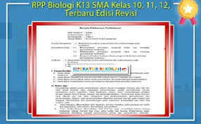 Rpp dan silabus sma biologi kelas 10. Rpp Biologi Sma Kelas X Xi Xii K13 Revisi Terbaru Belajarbos Com