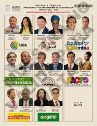 Registraduría Nacional del Estado Civil de Colombia - Así quedó la posición  de candidatos en la tarjeta electoral para las elecciones de presidente y  vicepresidente de la república de 2022. ¡Somos #GarantesDeLaDemocracia! |  Facebook