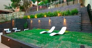 Pin By Martha Philastre On Backyard Sloped Backyard Backyard Landscaping Designs Sloped Garden