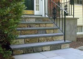 Steps Femia Landscaping Front Porch Steps Patio Stairs Porch Steps