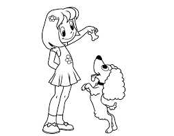 Get the best of insurance or free credit report, browse our section on cell phones or learn about life insurance. Girl With Puppy Coloring Page Coloringcrew Com