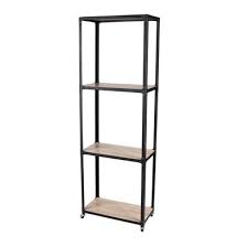 Etagere grillagee metallique a poser avec 3 casiers amadeus. Bibliotheque Et Etagere Industriel Pas Cher But Fr