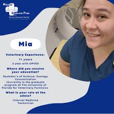 At OPVES, our team of dedicated veterinary technicians is the heart of  patient care, and today, we're shining a spotlight