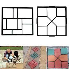 Garden walk pavement mold diy manually paving cement brick stone road concrete molds path maker reusable diy garden tools. New Paving Diy Mould Manual Garden Pavement Mold Floor Cement Brick Stone Roads Maker Paving Molds Aliexpress
