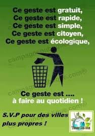 La Proprete De Chacun Pour Le Respect De L Autre Le Respect De Notre Environnement Le Respect De La Franc Teaching French French Lessons How To Speak French