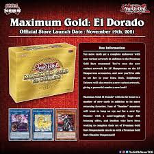 $2.99 shipping all single card orders in the usa, cards sleeved for extra protection. ð— ð—®ð˜…ð—¶ð—ºð˜‚ð—º ð—šð—¼ð—¹ð—± ð—˜ð—¹ ð——ð—¼ð—¿ð—®ð—±ð—¼ New Maximum Gold Set Has Been Officially Announced Go Vstcg