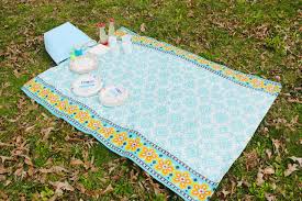 Picnic time family of brands blanket tote xl outdoor picnic blanket, (red & white gingham pattern with gray flap). Southern Mom Loves Make An Inexpensive Diy Waterproof Picnic Blanket Tote