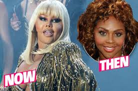 April 25, 2016 10:40 a.m. Lil Kim Looks Unrecognizable At The Blonds Fashion Show In Nyc
