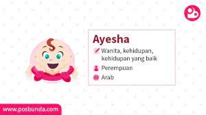 Inilah kumpulan nama perempuan islami berawalan huruf n sebagai ide inspirasi rangkaian nama bayi perempuan islam yang unik, indah, modern dan bermakna. Arti Nama Ayesha Posbunda