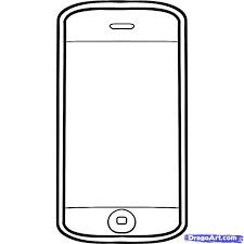Iphone Clipart Phone Template Art Classroom Teaching