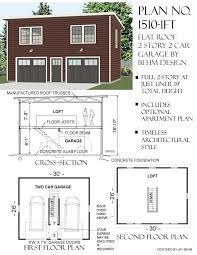 1510 1ft 30 X 26 Behm Design Garage Apartment Plans Apartment Plans Garage Workshop Layout