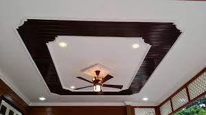 Siling kapur kelantan gam berkualiti. Siling Kapur Ruang Tamu Moden Deco Desain Rumah