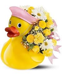 Maybe you would like to learn more about one of these? Teleflora S Just Ducky Bouquet Girl In Boynton Beach Fl Boynton Villager Florist
