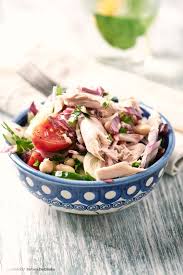 Bohnensalat Mit Tunfisch Rezept Bohnensalat Salat Bohne