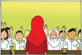 Image result for gambar guru dan murid kartun
