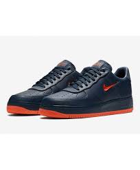 Nike Air Force 1 Low Navy Orange New Shoes Sale Uk Nike Air Force New Shoes Nike