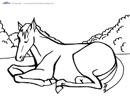 Here are horse coloring pages. Printable Horse Coloring Page 4 Coolest Free Printables