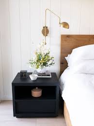Home Reveal Light Dwell S Baxter Project Scout Nimble Bedside Table Design Sconces Bedroom Bedside Table Decor