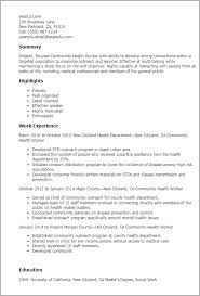 Image Result For Public Health Resume Sample Community Health Worker Resume Objective Examples Resume Objective