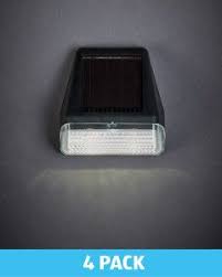 Solar Fence Light 4 Pack Aldi Uk With Images Solar Fence Lights Fence Lighting Solar Lights