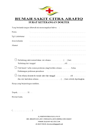 Surat izin dokter kosong pdf. Surat Dokter Klinik Depok Masnurul