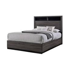 Get the bed frame you need on wayfair today! Flemming Storage Headboard California King Bed Gray Mibasics Target
