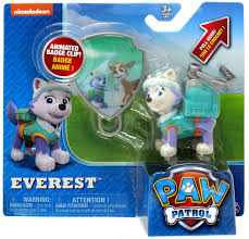 My snow plow is number 09. Der Er Behov For Gensidig Afdeling Paw Patrol Everest Figure And Badge Svejsning Skaere Skyde