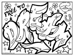 Free printable tattoo coloring pages for adults and teens. Gangsta Girl