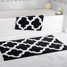 If you love the comfort of cotton bathroom mats, then then the hot dog go non slip bath mat is the best bath mat for you. Windsor Home 100 Percent Cotton 2 Piece Trellis Bath Rug Set On Sale Overstock 17333405
