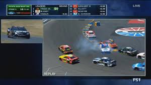 The series is named for its current sponsor, the monster energy, and has been known by other names in the past. Monster Energy Nascar Cup Series 2017 Sonoma Raceway A J Allmendinger Crash Youtube