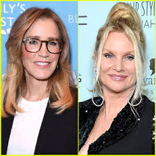 The astounding tastefulness that slung to notoriety . Nicollette Sheridan Reacts To Desperate Housewives Co Star Felicity Huffman S Alleged College Admissions Scandal Felicity Huffman Nicollette Sheridan Just Jared